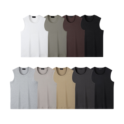 〔 PLUS NO LOGO 〕25SS 优可丝弹力背心 运动健身修身基础打底