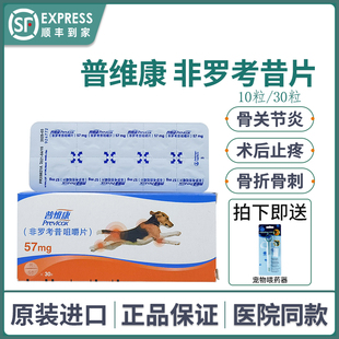 法国普维康非罗考昔咀嚼片宠物犬止痛药狗猫关节炎骨折57mg/227mg
