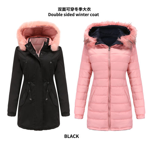 休闲夹棉派克服外套棉衣