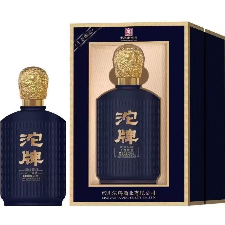 沱牌人在旅途52度500ml整箱6瓶