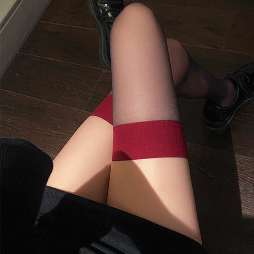 袜下物性感冰丝女丝袜2双