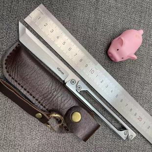 户外画影露营便携折叠锋利削皮割绳小刀全钢切肉快递拆多用水果刀