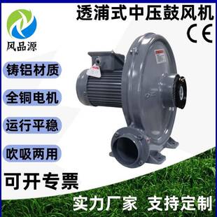 现货供应CX-65220V0.2KW透浦式中压鼓风机低噪音铝壳离心式风机