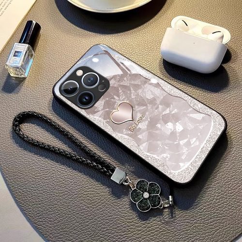 银琉爱心挂绳适用opA97手机