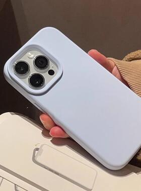 进口材料真液态硅胶适用于小米17Promax手机壳xiaomi15spro新款14ultra奶蓝色13t红米k80防摔redminote15保护