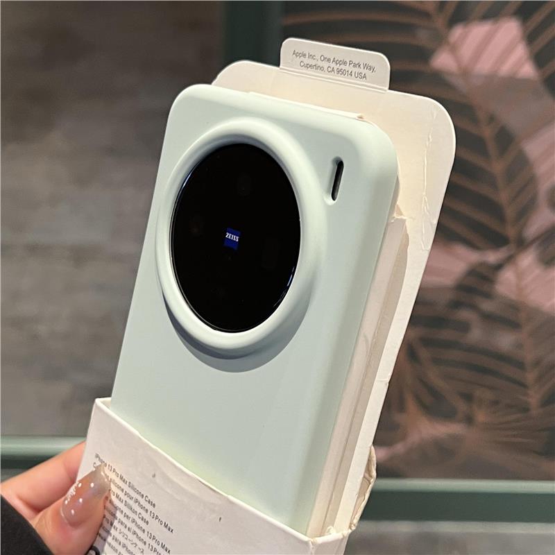 高级奶油绿适用oppo Reno11/12pro液态13硅胶10/9pro曼波绿findx8pro软糯手机壳X6耐脏不发黄x7防指纹K11/K12