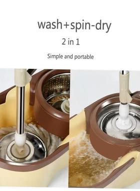 automatic washing mop barrel cleaning set floor cloth 拖把