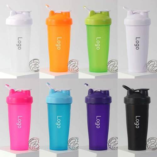 600ml Portable Protein Powder Shaker Bottle Leak Proof Water