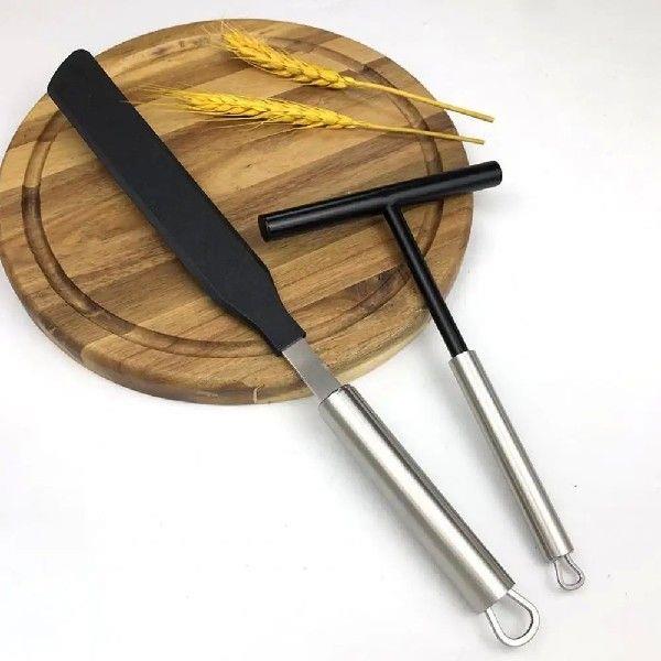 不粘煎饼刮刀不锈钢煎饼刮刀