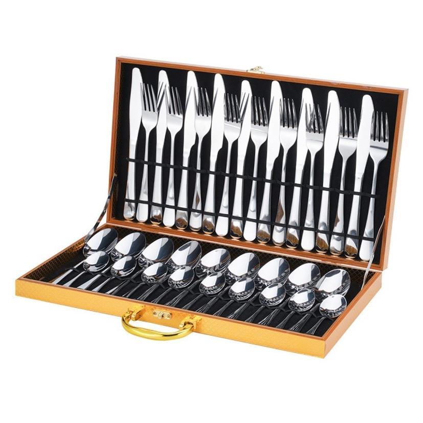 western other tableware steak cutlery set knife fork spoon