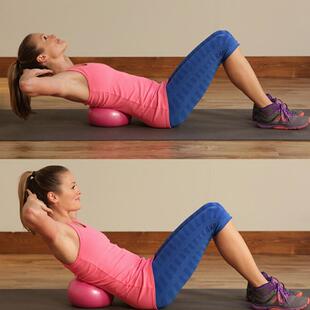 New 25cm Yoga Ball Exercise Gymnastic Fitness Pilates Ball B
