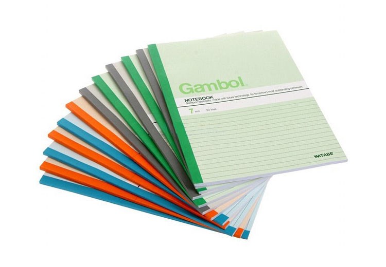 Gambol渡边笔记本 A4记事本 软面抄 会议记录本 笔记本 50 80页