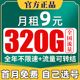 联通流量卡纯流量上网卡5g无线限流量手机卡电话卡不限速全国通用