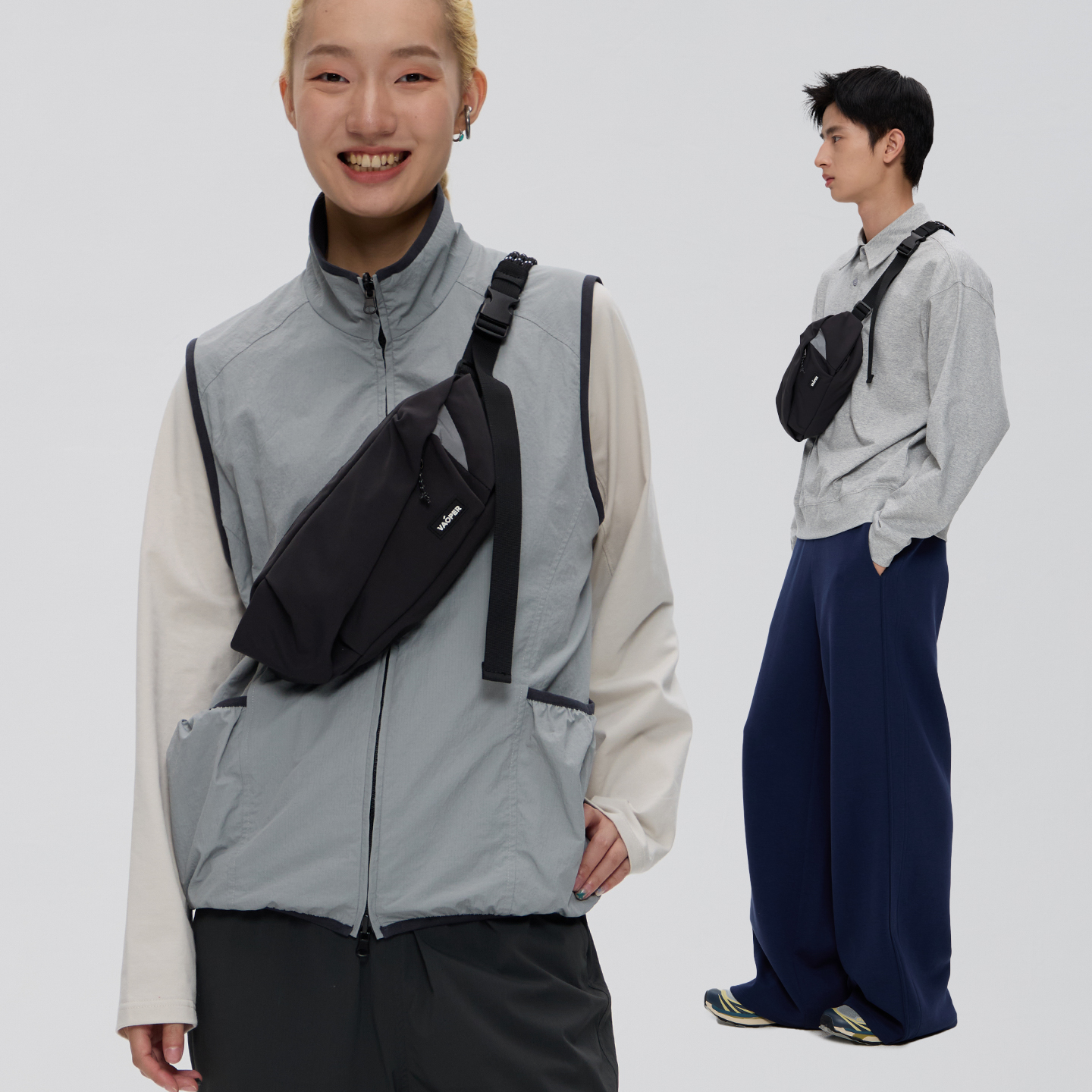 VAOPER户外骑行包运动胸包斜挎包