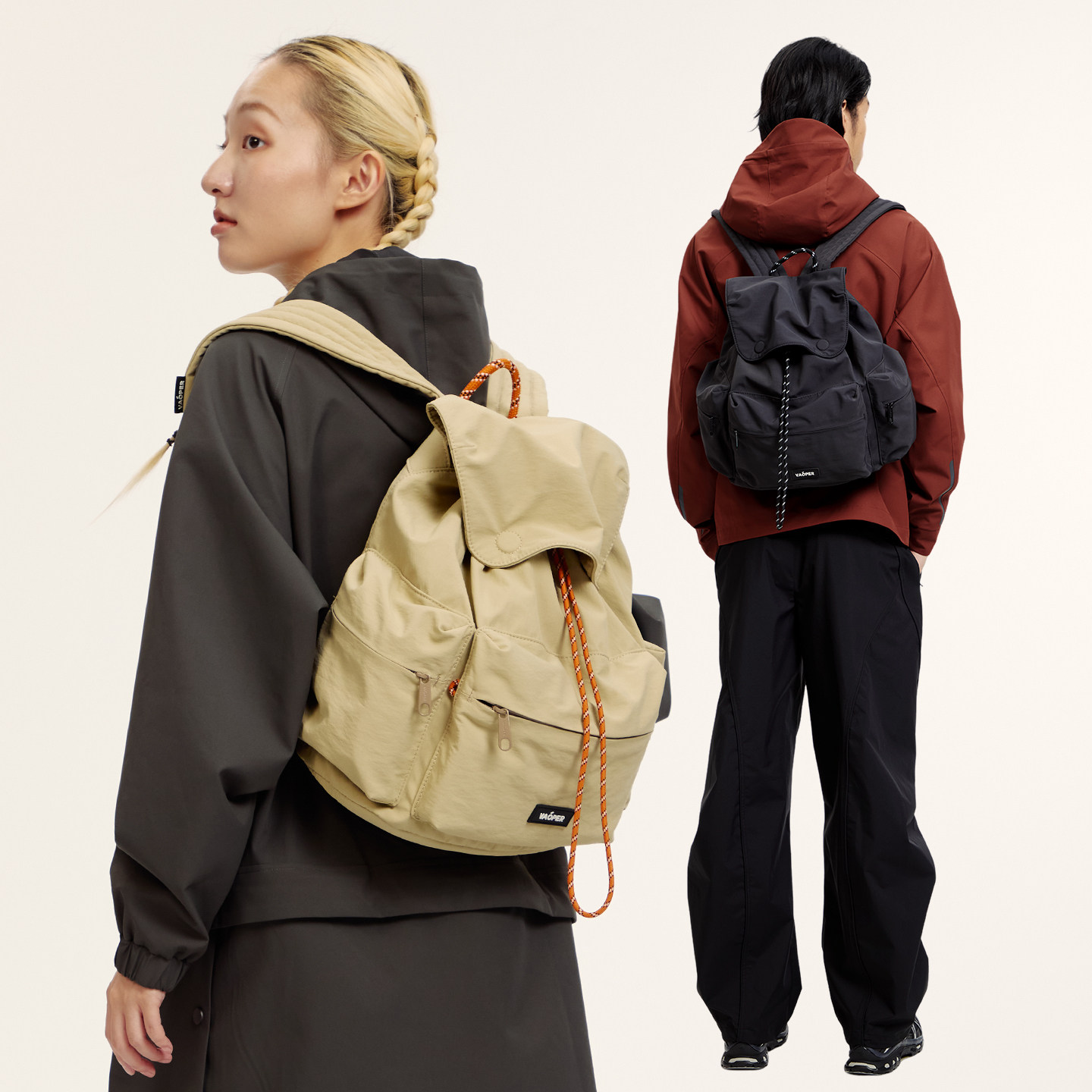 VAOPER喂牌户外防水双肩包男女轻便大容量登山包高颜值通勤背包,箱包皮具/热销女包/男包,双肩背包,淘宝优惠券,粉丝福利购,淘宝优惠卷