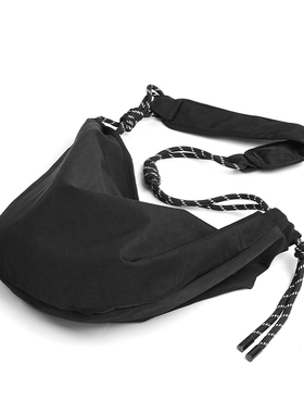 VAOPER喂牌休闲饺子包女日系中性斜挎包男士单肩包挎包国潮背包包