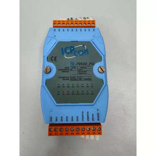 议价拍前：泓格模块ICPCON I-7053D-FG 8路隔离数字量输