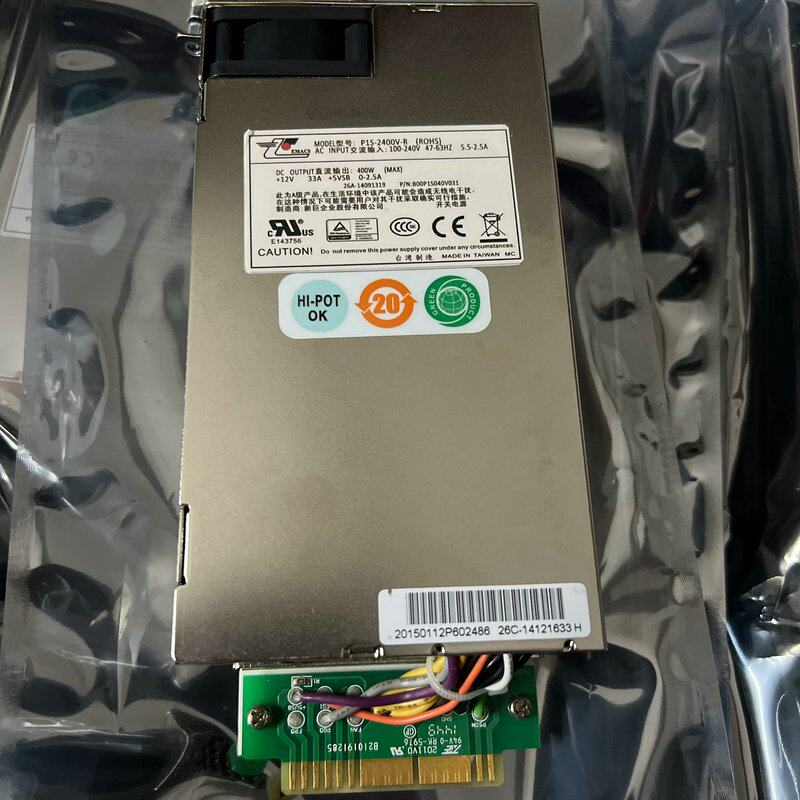 议价 P1S-2400V-R 服务器模块电源 400W 天融信 深信服防火墙电源