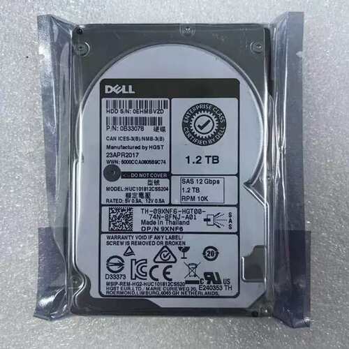议价Dell/戴尔 09XNF6 1.2T 10K SAS 12