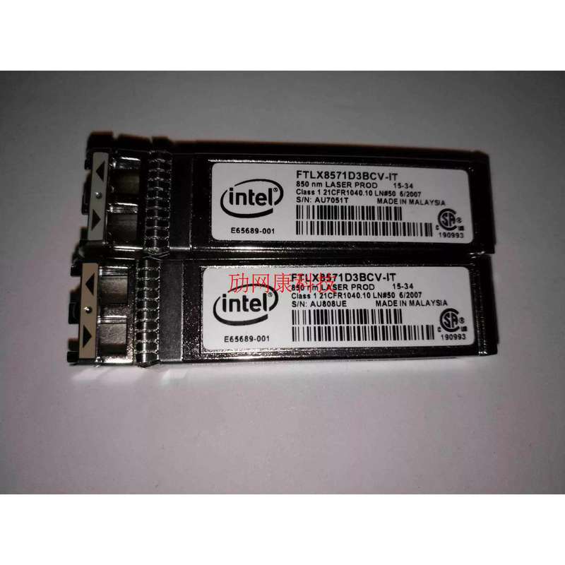 议价Intel万兆多模模块/FTLX8571D3BCV-IT/用于E10G42BDTA，82599