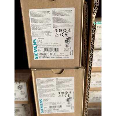 议价正品接触器3RT6027-1BB40支持24V直