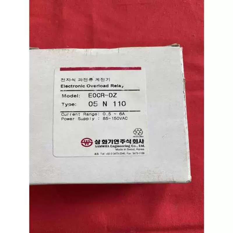 议价韩国三和电机保护器EOCR-DZ 05N110电子式过电流继电器漏保