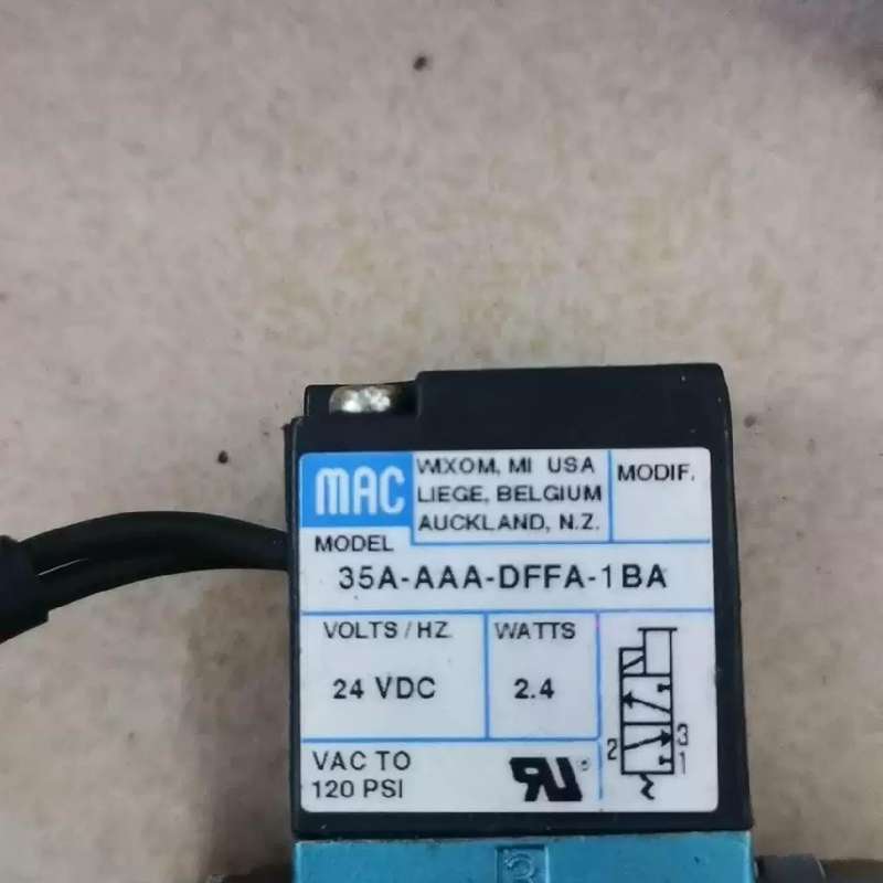 议价装正品MAC电磁阀 35A-AAA-DFFA-1BA。