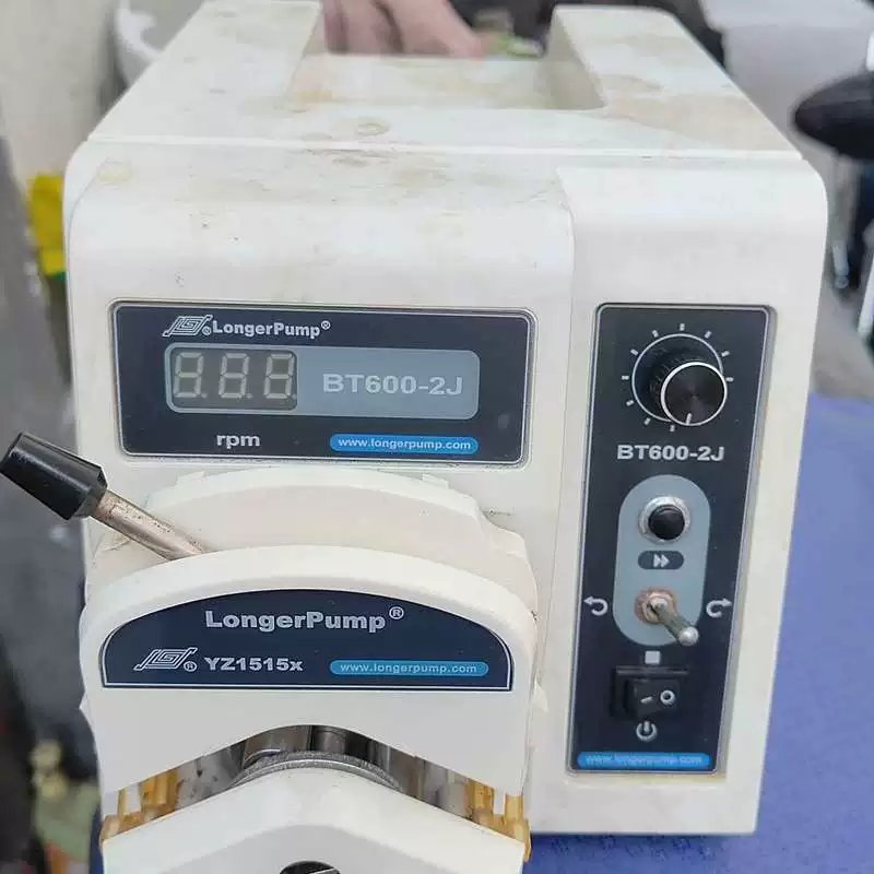 议价保定兰格蠕动泵驱动器BT600-2J，配YZ1515x泵头，可维修