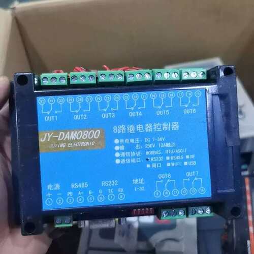 议价聚英电子8路继电器控制器型号JY-DAM0800