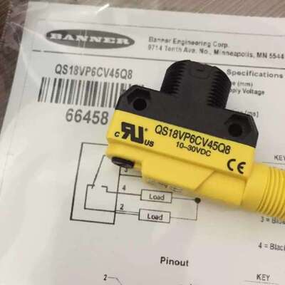议价配件QS18VN6CV45Q7 价优  光电感测器 QS18V议价
