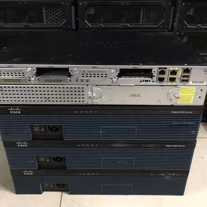 议价si科Cisco 2911/K9 企业级千兆多业务路由器 PWR-2911 AC DC
