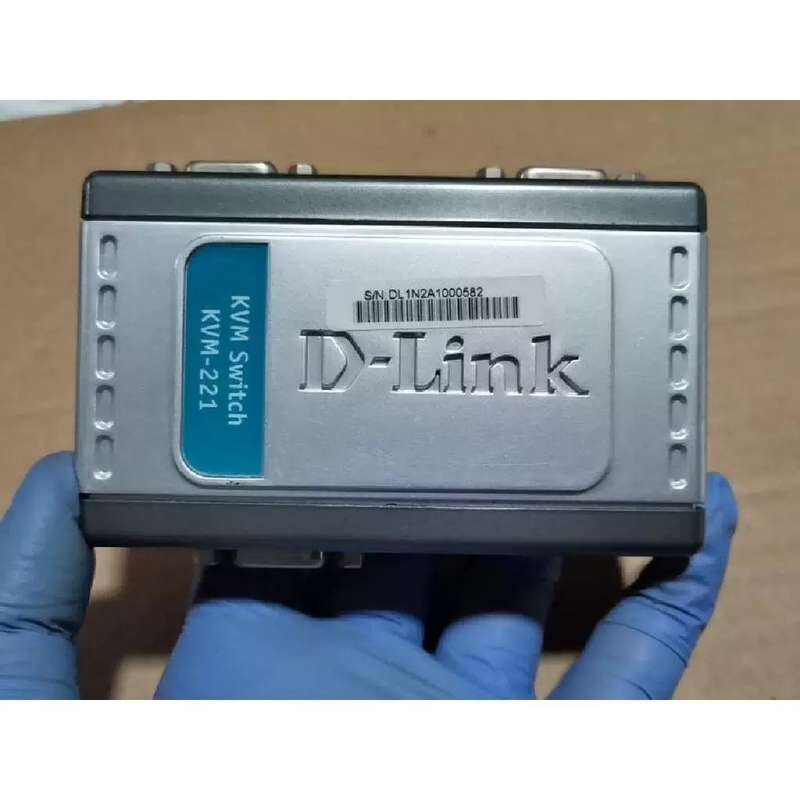 议价D-LINK/友讯KVM-221切换器，闲置包好，成色新如图
