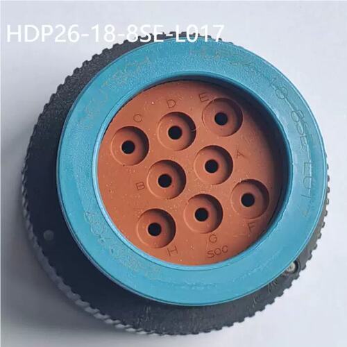 议价HDP26-18-8SE-L017母塑壳TE德驰 8孔防水 25A 10-14AWG 黑色