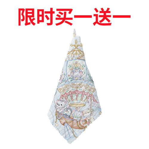 婴儿纯棉纱布小方巾防吐奶