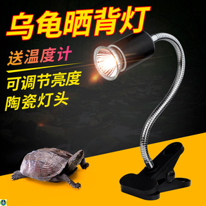 晒背灯泡uva陆龟缸乌龟缸杀菌爬虫uvb加热爬宠补钙太阳台灯架保a
