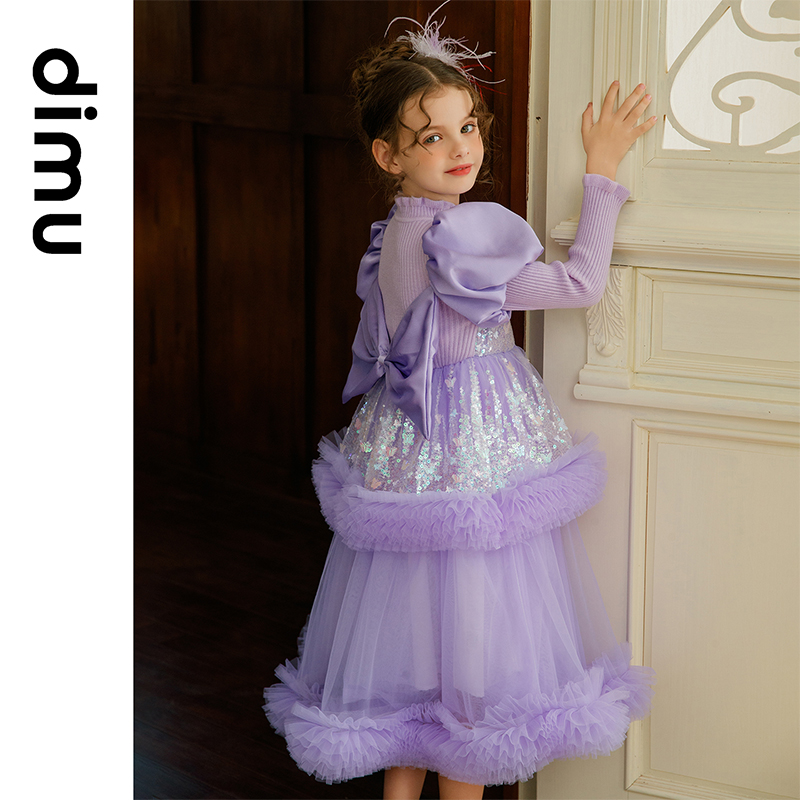 笛牧女童连衣裙超仙高定版礼服裙