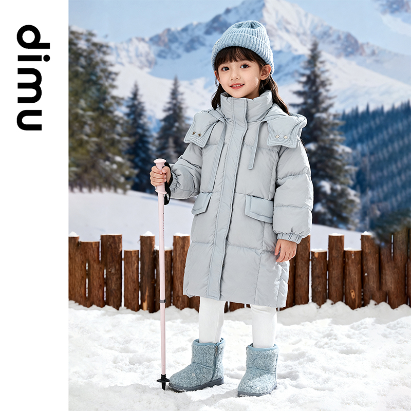 笛牧女童羽绒服2026年新款冬装厚