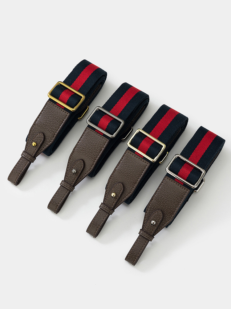 适用古驰新款单肩斜挎包宽包带适用G家男女包通用改造可调节肩带