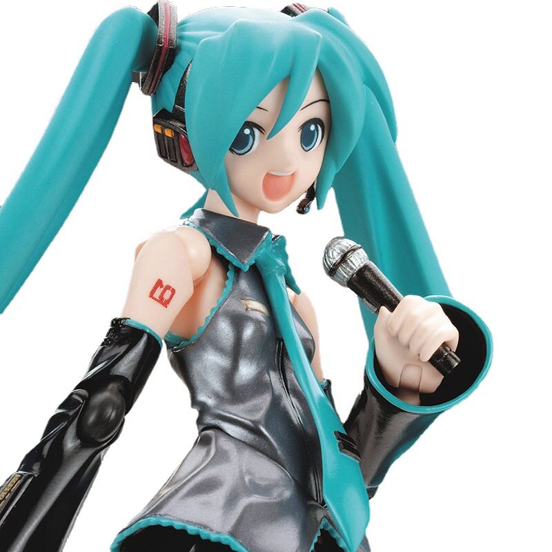 雪初音未来手办可动日本美少女生动漫樱花兔女郎吉他景品摆件现货