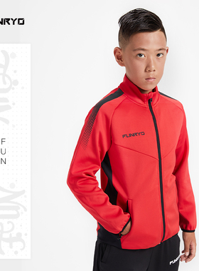 小李子FUNRY蜂锐FUN系列运动出场夹克青少年外套男1933204