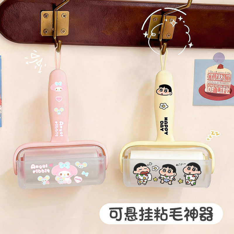 粘毛器滚筒可撕式替换卷纸滚刷除毛沾去猫毛强力衣服头发清理神器