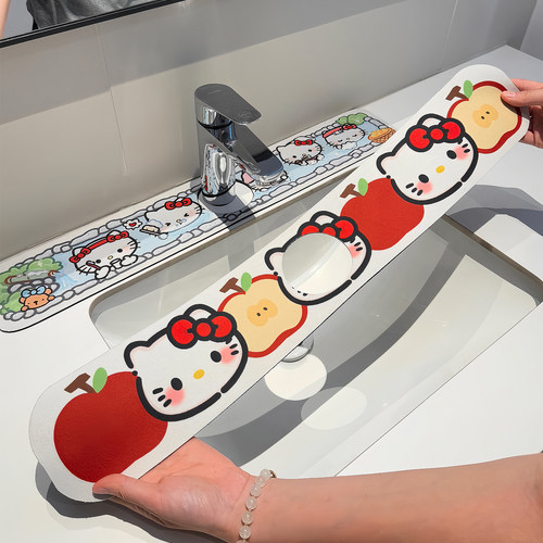 水龙头沥水垫软硅藻泥吸水垫