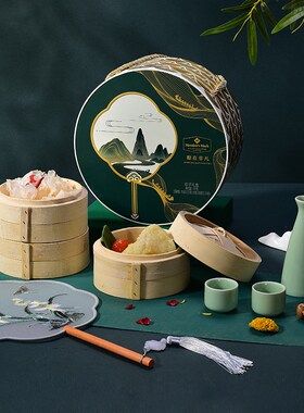 国风传统色端午节粽子拍照道具装u饰摆件摄影背景纸新中式糕点美