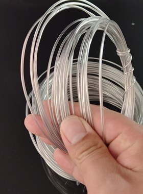 不生锈包胶铝丝鱼缸园艺花草造景固定水培吊兰地瓜定型Z条软铁丝