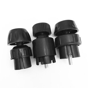 升降电动晾衣架伸缩杆子塑t料膨胀堵头下杆连接件管头晒被副杆手