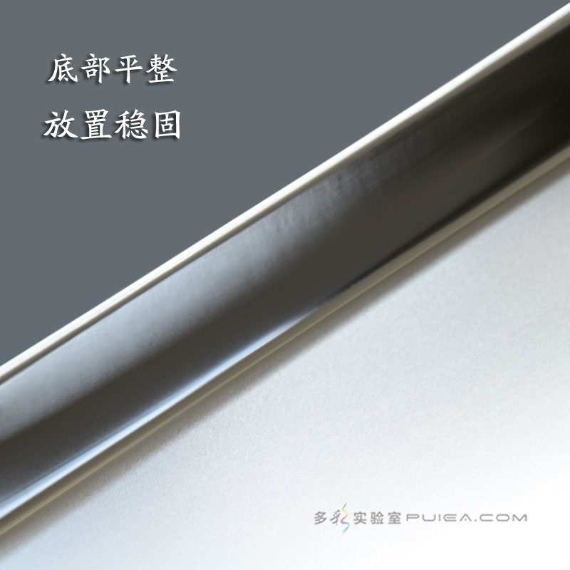 加厚不锈钢方盘304平底托盘长方形F消毒盘家用实验室用商用餐盘子
