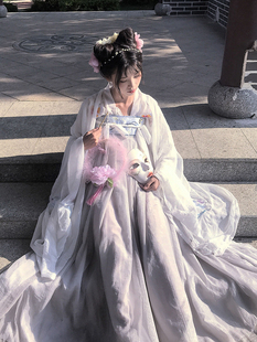 汉瑶华裳原创汉服【落华】已绝版仅展示