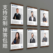 A4A2A5磁性展示贴板软木板照片墙相框亚克力免打孔磁力贴展示挂墙磁性贴a3公告栏广告通知教练介绍展示形象墙