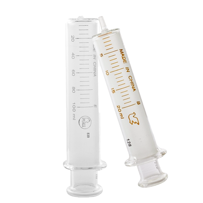 针筒注射器 灌肠用加厚玻璃针管 加墨鼻饲胃管流食助推器喂食器