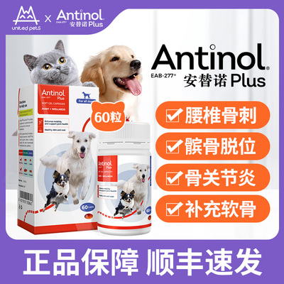 安它诺Antinol安适得软骨素狗猫关节强炎髌骨脱位腰椎骨刺派固威